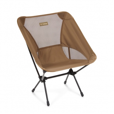 Helinox Campingstuhl Chair One (leicht, einfacher Zusammenbau, stabil) braun/schwarz